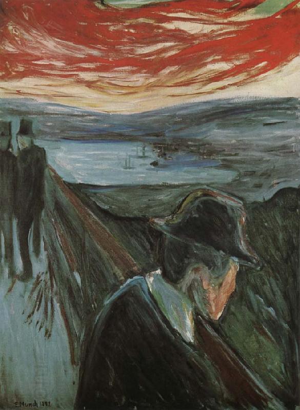 Edvard Munch Acedia oil painting picture